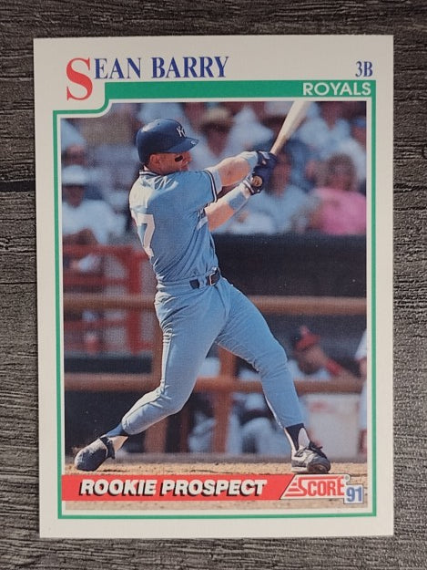 1991 Score #764 Sean Berry RC