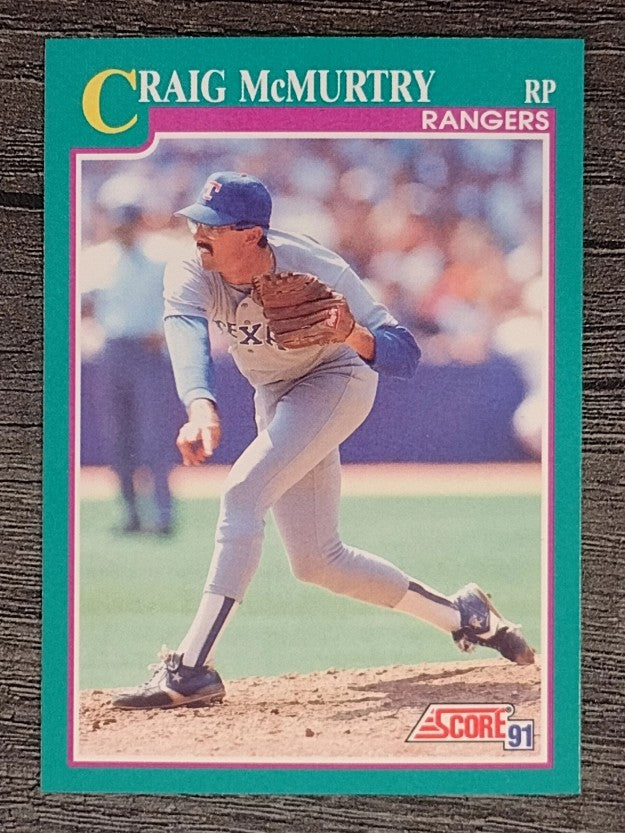 1991 Score #602 Craig McMurtry
