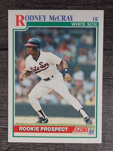 1991 Score #763 Rodney McCray RC