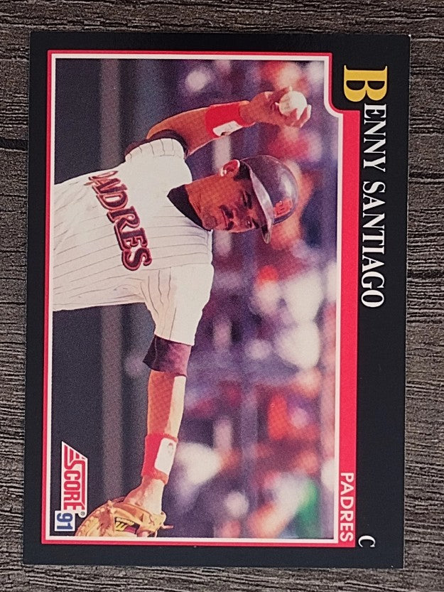 1991 Score #810 Benito Santiago