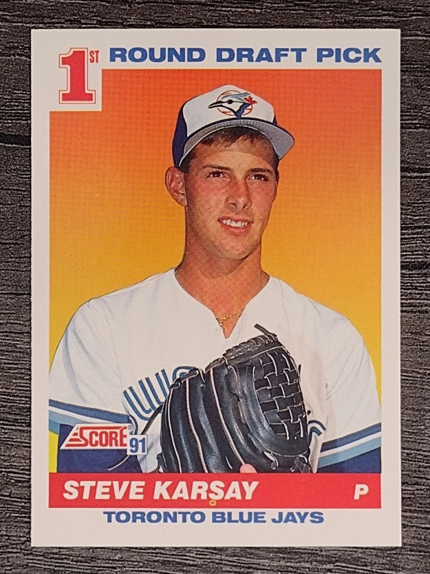 1991 Score #675 Steve Karsay RC