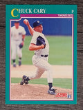 1991 Score #566 Chuck Cary