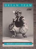 1991 Score #893 Benny Santiago DT