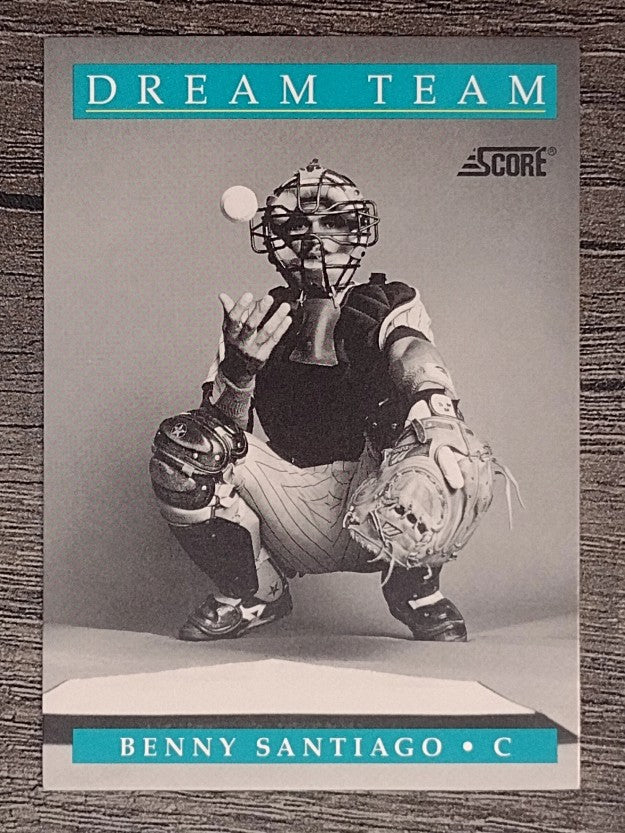 1991 Score #893 Benny Santiago DT