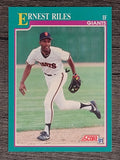 1991 Score #626 Ernest Riles