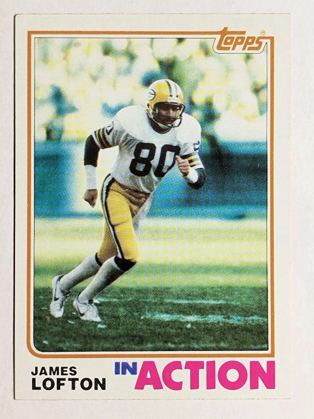1982 Topps #365 James Lofton IA