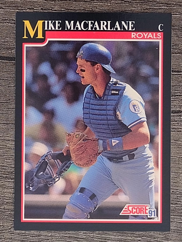 1991 Score #839 Mike Macfarlane