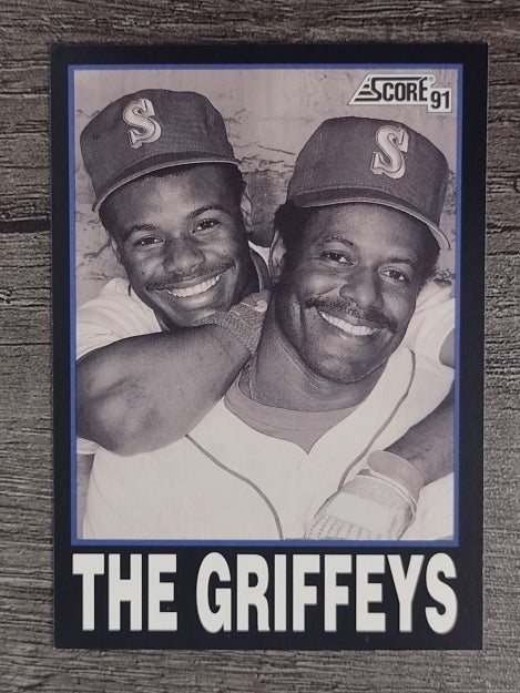 1991 Score #841 Ken Griffey Jr./Ken Griffey Sr.