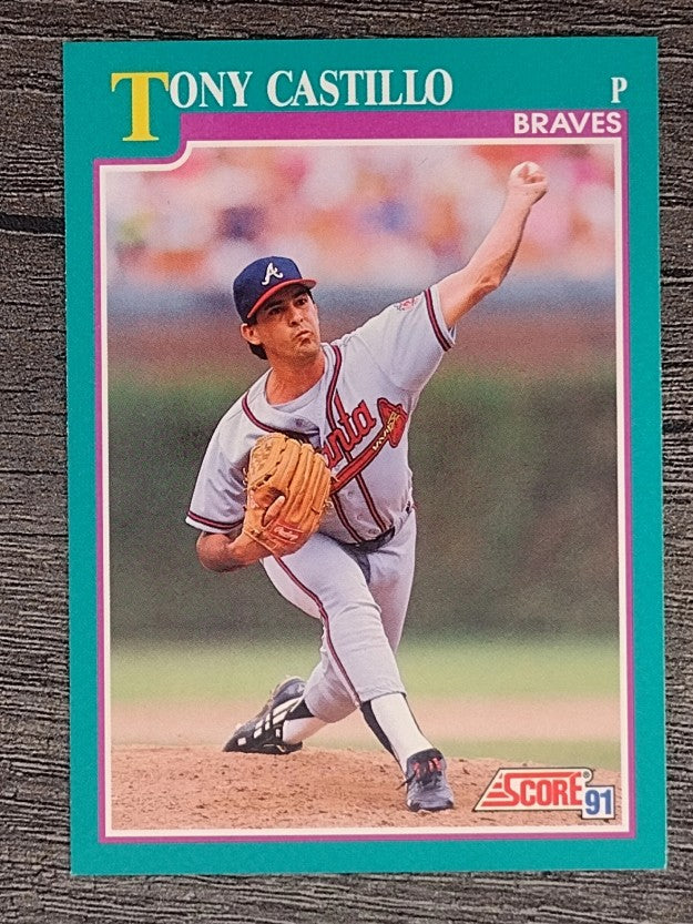1991 Score #582 Tony Castillo