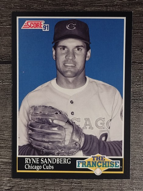 1991 Score #862 Ryne Sandberg FRAN