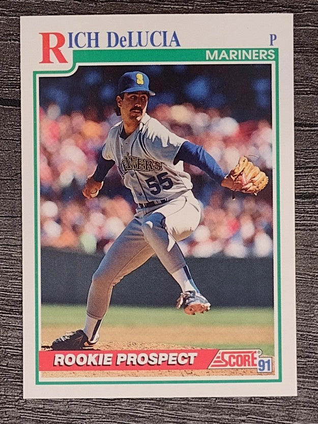 1991 Score #728 Rich DeLucia