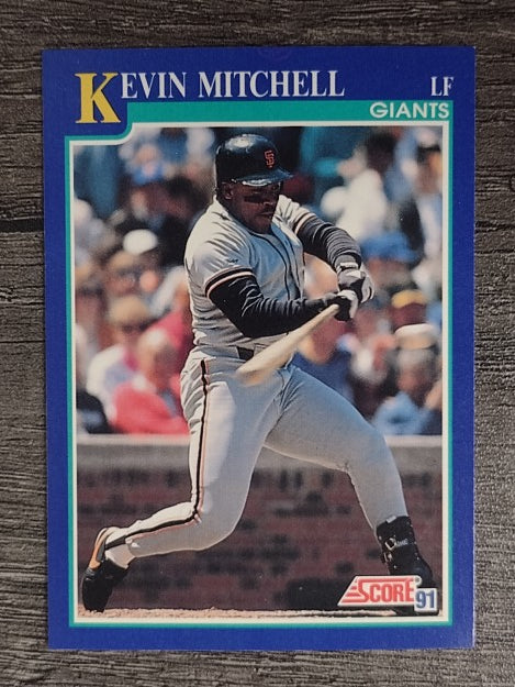 1991 Score #451 Kevin Mitchell