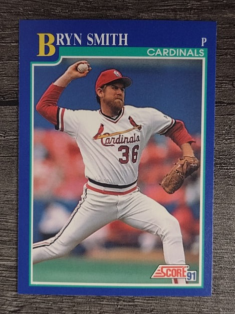 1991 Score #444 Bryn Smith
