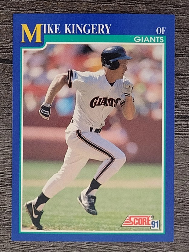 1991 Score #547 Mike Kingery