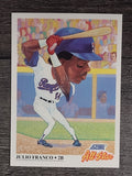 1991 Score #392 Julio Franco AS