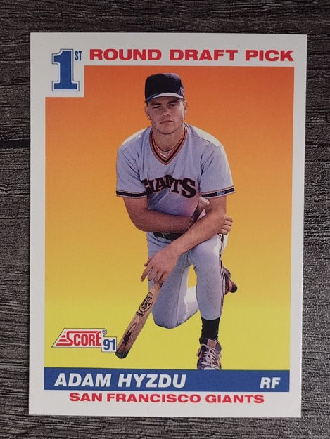 1991 Score #388 Adam Hyzdu RC