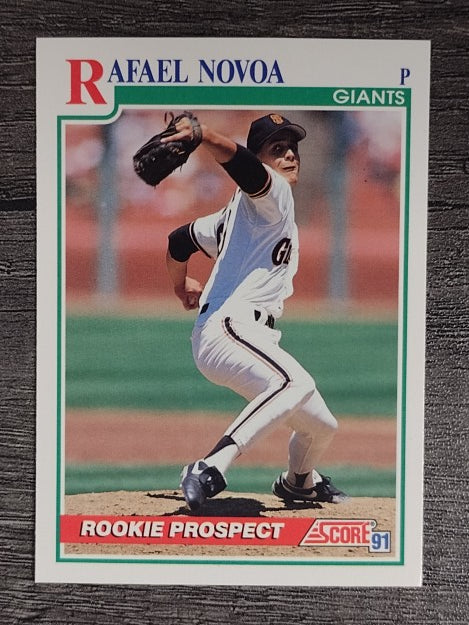 1991 Score #366 Rafael Novoa RC