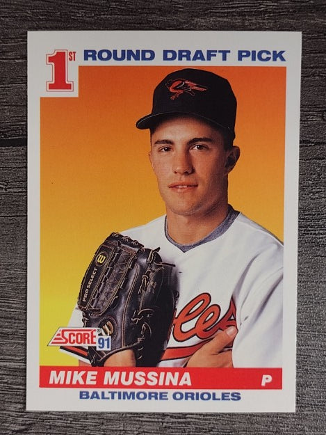 1991 Score #383 Mike Mussina RC