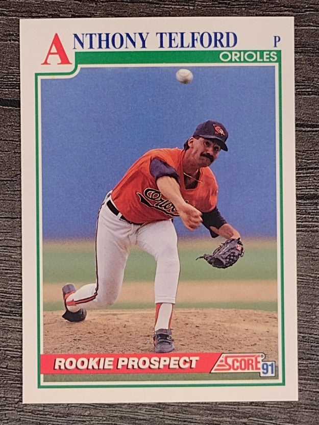 1991 Score #354 Anthony Telford RC