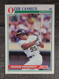 1991 Score #346 Ozzie Canseco