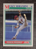 1991 Score #376 Mickey Morandini