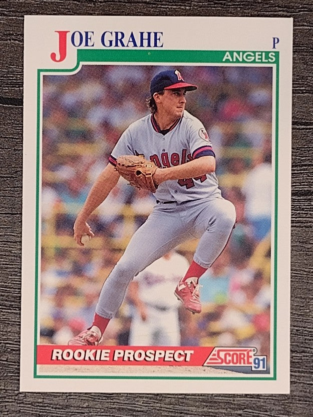 1991 Score #367 Joe Grahe RC