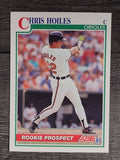 1991 Score #334 Chris Hoiles
