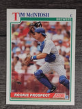 1991 Score #347 Tim McIntosh