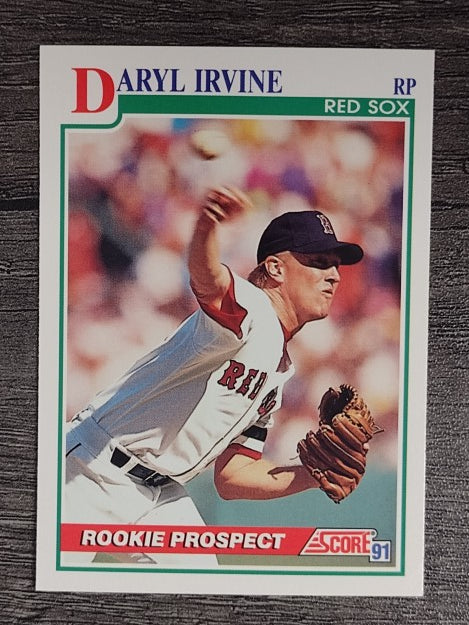 1991 Score #333 Daryl Irvine RC