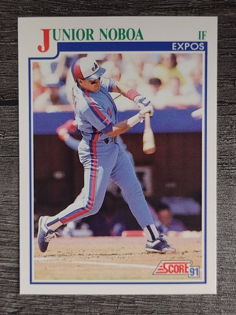 1991 Score #423 Junior Noboa