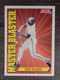 1991 Score #404 Fred McGriff MB