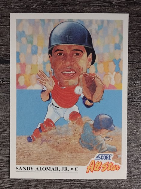 1991 Score #400 Sandy Alomar Jr. AS