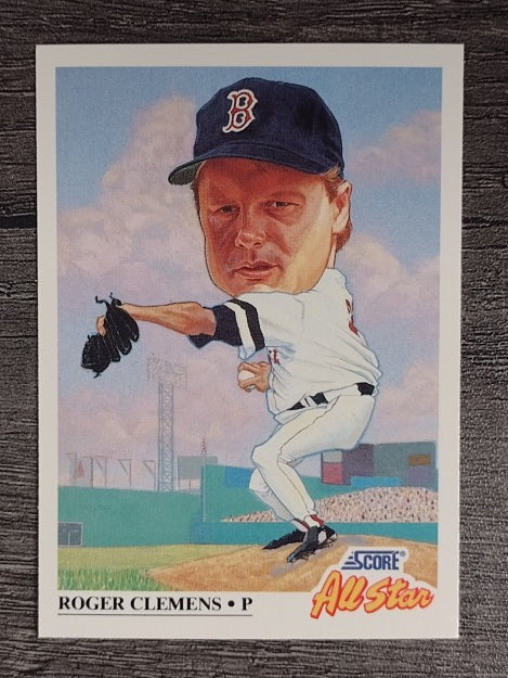 1991 Score #399 Roger Clemens AS