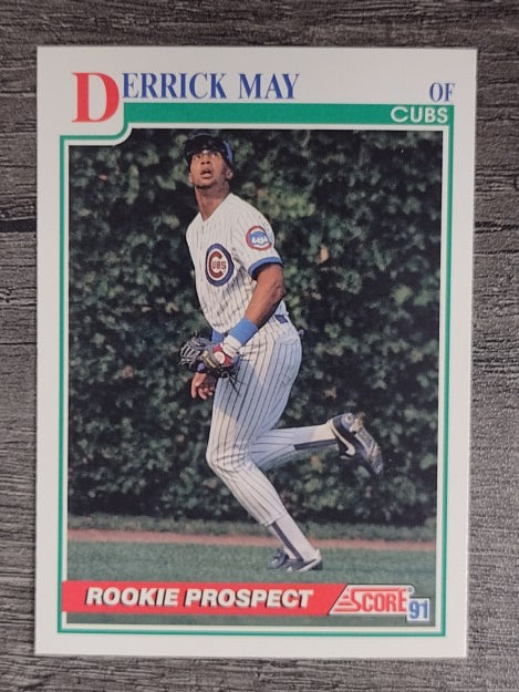 1991 Score #379 Derrick May