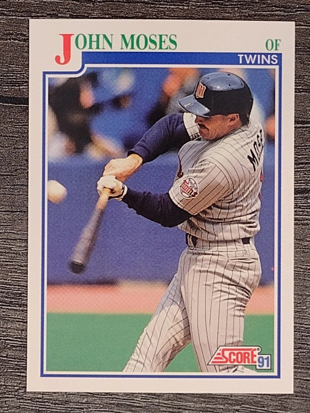 1991 Score #429 John Moses