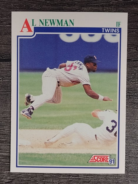 1991 Score #424 Al Newman