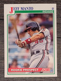 1991 Score #337 Jeff Manto