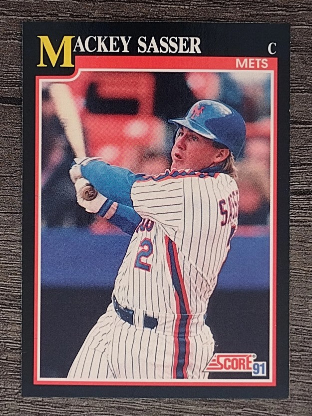1991 Score #307 Mackey Sasser