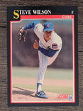 1991 Score #306 Steve Wilson