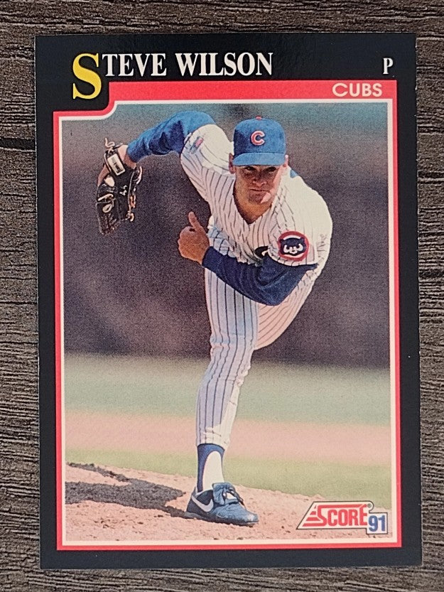1991 Score #306 Steve Wilson