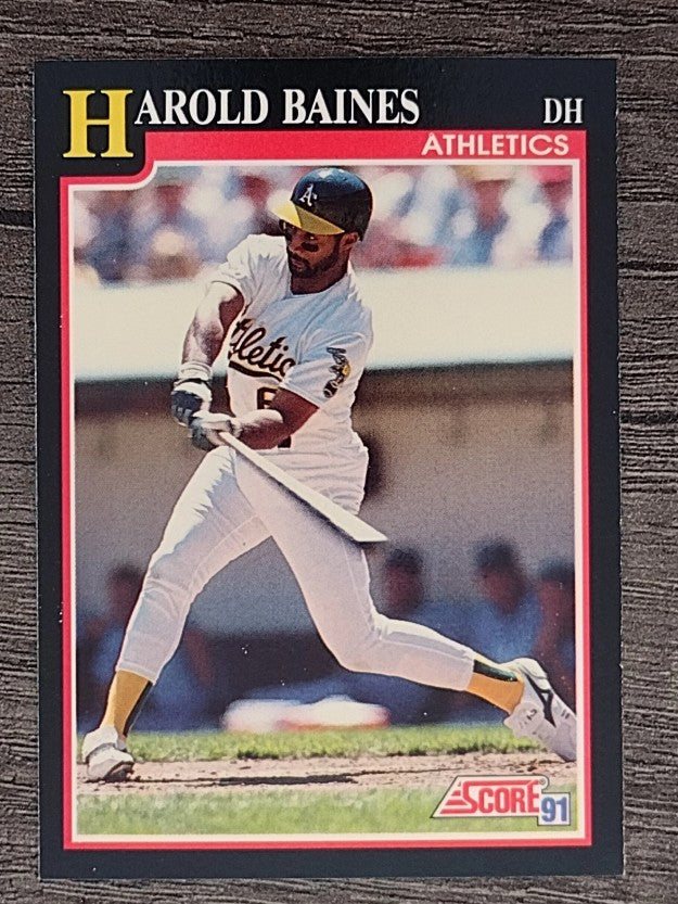1991 Score #291 Harold Baines