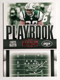 2006 Donruss Gridiron Gear Playbook Red #PB16 Curtis Martin