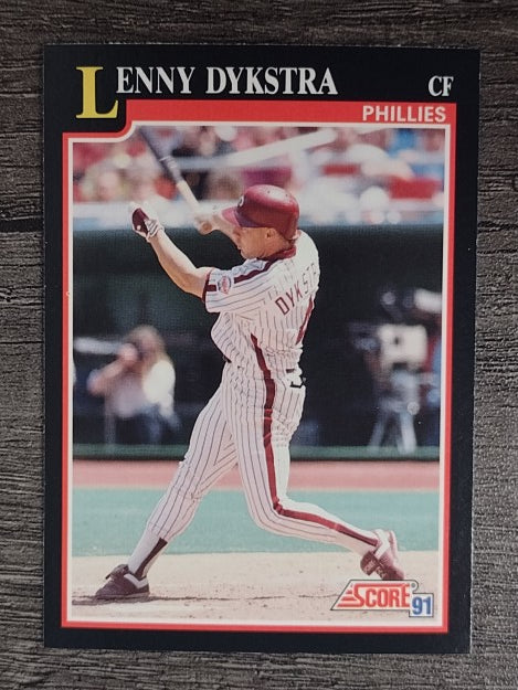 1991 Score #250 Len Dykstra
