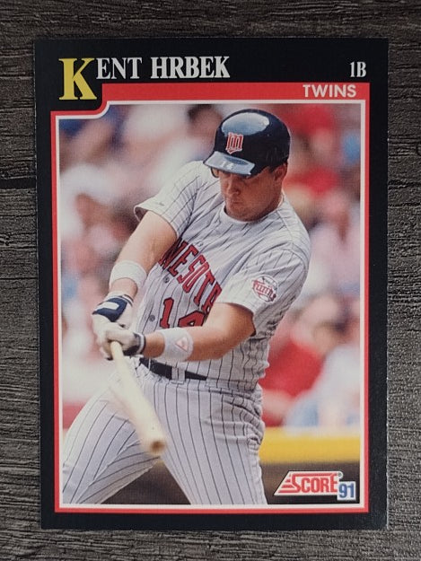 1991 Score #292 Kent Hrbek