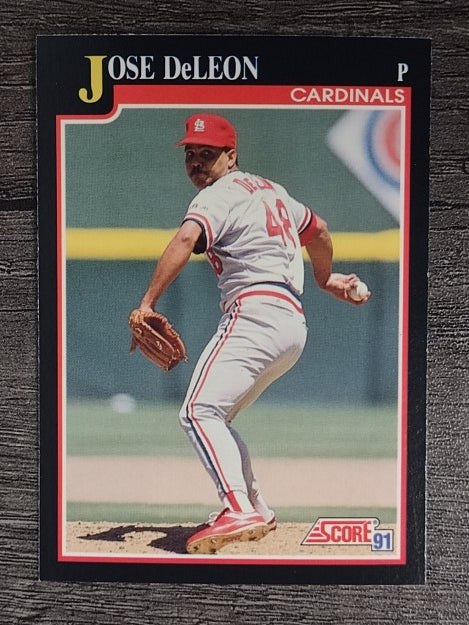 1991 Score #221 Jose DeLeon