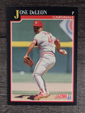1991 Score #221 Jose DeLeon