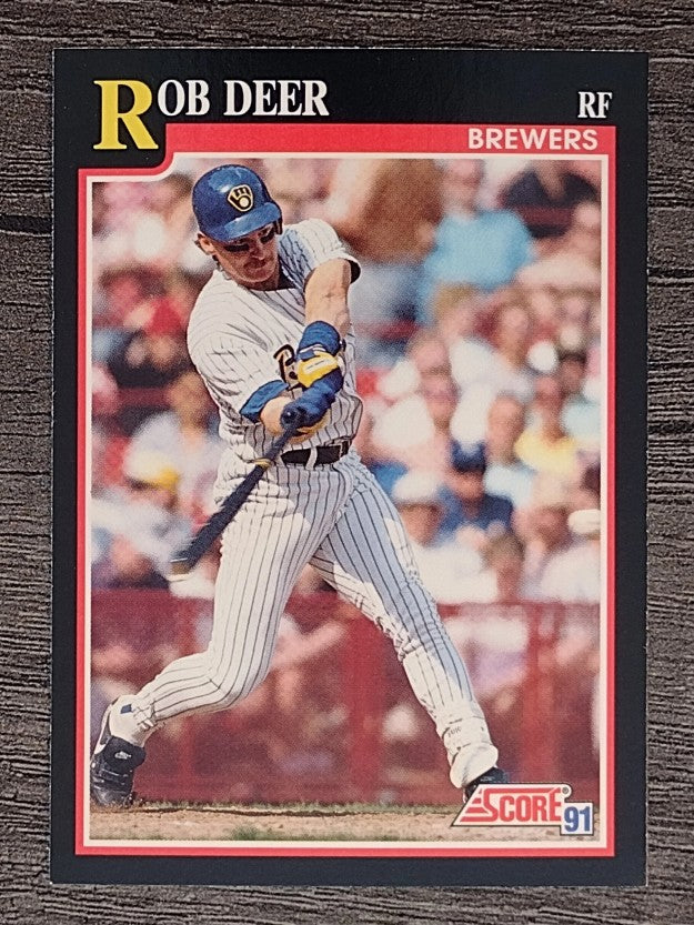 1991 Score #248 Rob Deer