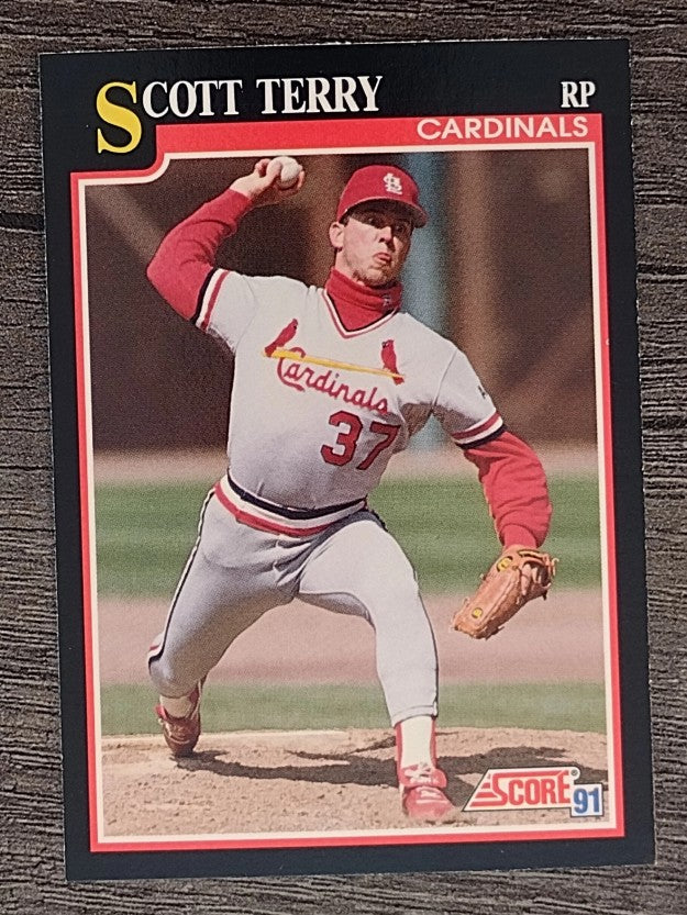 1991 Score #247 Scott Terry