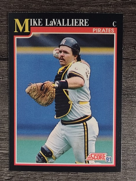 1991 Score #222 Mike LaValliere