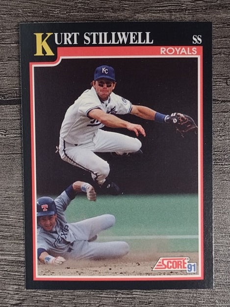 1991 Score #295 Kurt Stillwell
